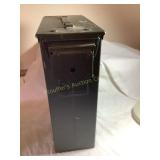 US military  metal ammo box, 11x5.5x 16'