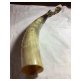 Black powder horn, 16'