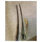 Civil War Sabre sword, 33' blade, inscribed CS