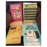 Vintage Sheet music, shows wear