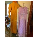 3 full length dresses, no labels/tags