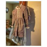 5 girls dresses, no labels/size