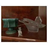 Misc.- Hull planter, 4x3.75', miniature glass