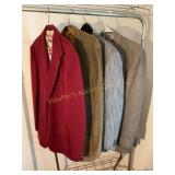 4 menï¿½s sports coats size 42?  Hagger,