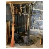 Misc fireplace irons
