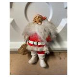 Vintage Santa- Japan-7' tall, shows wear