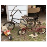 Sears Screamer bike, Montgomery wards power c