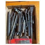 Misc punches, pry bars etc