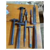 9 Misc tools, hammers, metal files, etc
