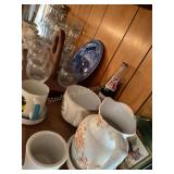 Top of cabinet, contents, only hurricane