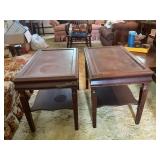 2 end table 18 1/2' x 22ï¿½ x 28ï¿½,show wear