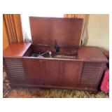 Zenith stereophonic console record player/radio,
