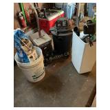 Craftsman 2.0 shop vac, Supermatic charger-shows
