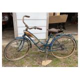 JC Higgins bike Flightliner, Sears 1950ï¿½s, shows