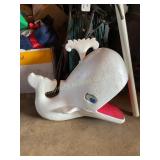 Styrofoam whale and pole 26' x 24ï¿½ without pole