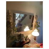 Plant stand-38ï¿½ high, wall hangings-mirror 26ï¿½ x