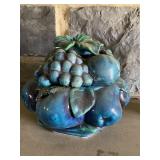Inarco Mood Indigo Blue fruit candy jar 7'