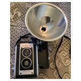 Vintage Kodak Duaflex III camera w/flash, untested