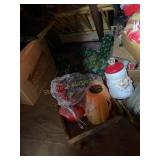 Holiday decor, shows wear