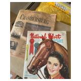 National Velvet cut out doll & Burning of