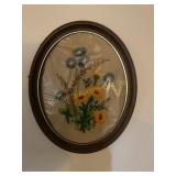 Wall decor bedroom #1-ceramic ducks 12' longest,