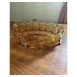 Fostoria coin design dish, 9' x 3'
