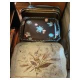 5 metal TV TRAYS