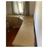 3 pc dresser, and desk, corner unit 60' x 74ï¿½