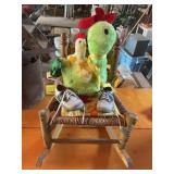 Childï¿½s/doll wicker rocking chair, childï¿½s