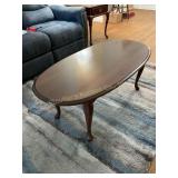 CM furniture coffee table Walnut?, 43' x 14' x 2