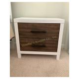 Bob's Discount furniture, two drawer nightstand