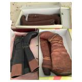 3 pr Kim Roger's boots- size 6.5, 7.5,  7