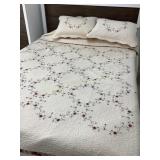 Queen bedding, pillow covers, blanket, sheet set