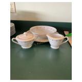 Waid Corsage pattern China-platter-12 1/4 ', b