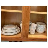 Contents of cupboard Corelle ware-Rosemarie