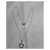 925 silver necklace ( link, clasp, pendant)