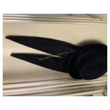 Bollman 100% wool,doeskin felt hat w/built in