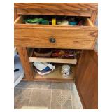 Contents of 1 drawer & 1 cabinet -