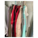 Ladies coats, pant suits, skirt and jackets,