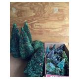 20+ Bottle brush Christmas trees, tallest is