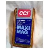 50 Rds CCI 22 WMR HP