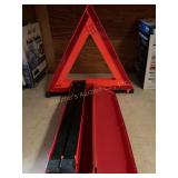 Stimsonite Road safety triangles in case