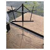 Music stand extendable height