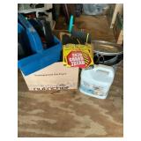 Misc cat litter, hydraulic fluid, skid guard,
