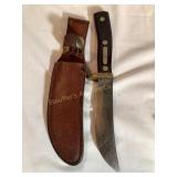 Schrade Old Timer fixed blade hunting knife, 5"