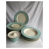 Taylor Smith and Taylor, pink Symphony, plates,