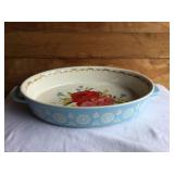 The Pioneer Woman oval baking dish, 12"W