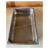 Chafing warming pan only, 8 qt, stainless steel