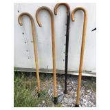 4 Walking canes, Martins Elevator, etc.
