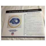 NFL Los Angeles Rams 40th anniversary patch &